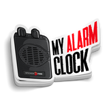 This is my Alarm Clock | Funny Firefighter Sticker