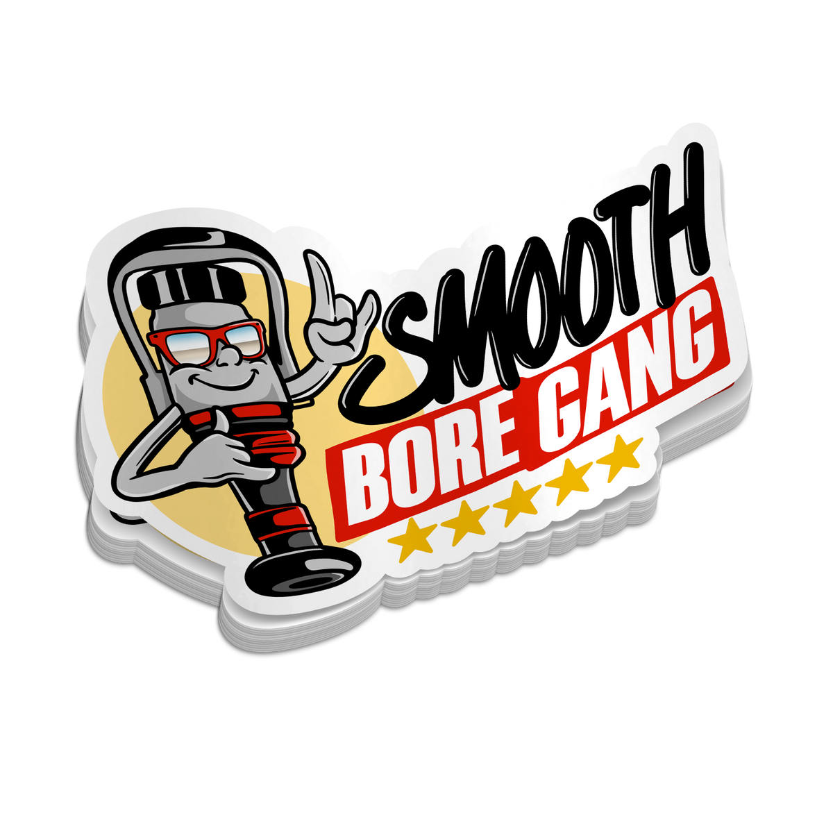 Firefighter Slickers Smooth Bore Gang - Funny Firefighter Stickers – Alpenglow Readiness Supply