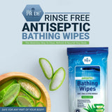 MedPride 8"x8" Bathing Wipes, 8 Counts / 12 box/ 2 box/case, 192 counts