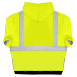 Safety Main 05LWJYB Lightweight Jacket, Class 3, Hi-Vis Yellow with Black Bottom, Pack of 10