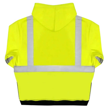 Safety Main 05LWJYB Lightweight Jacket, Class 3, Hi-Vis Yellow with Black Bottom, Pack of 10