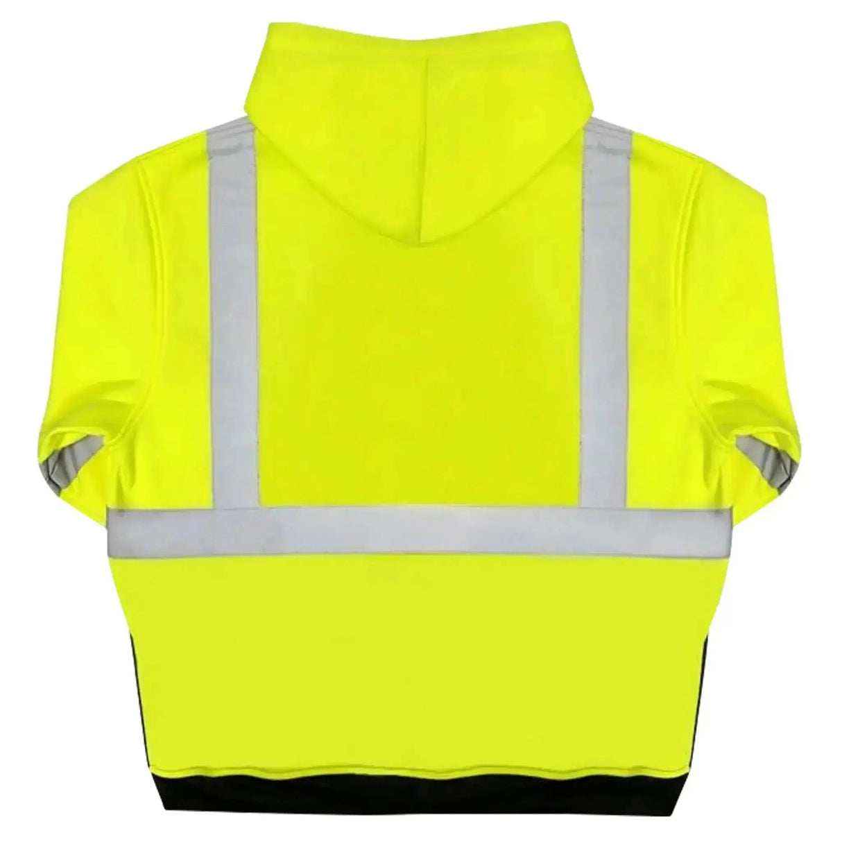Safety Main 05LWJYB Lightweight Jacket, Class 3, Hi-Vis Yellow with Black Bottom, Pack of 5