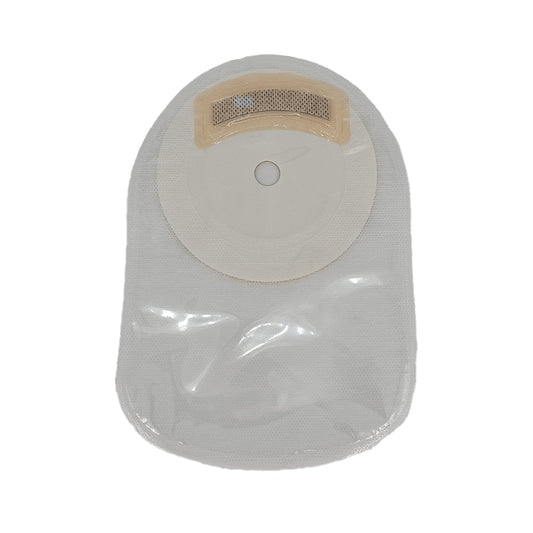 Safe N Simple 8" Closed 1-Piece Pouch Standard Wear Cut-to-Fit Opaque with Filter (240 Count)