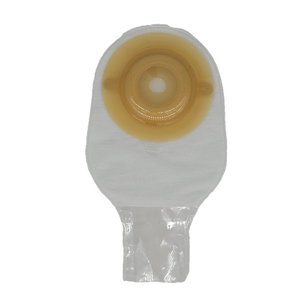 Safe N Simple 12″ Convex Pre-Cut Extended Wear Drainable 1-Piece Pouch (80 Count)