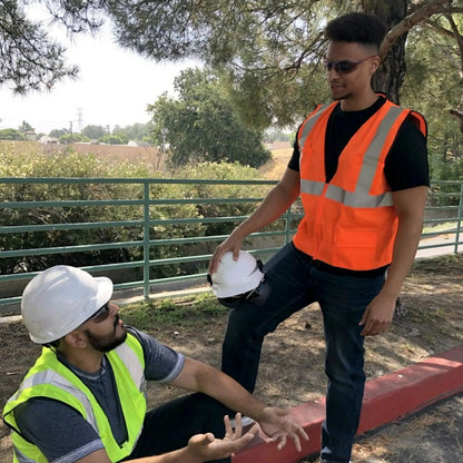 Safety Main 05EAMYZ Economy Vest, Class 2, All Mesh, Hi-Vis Yellow, Pack of 3