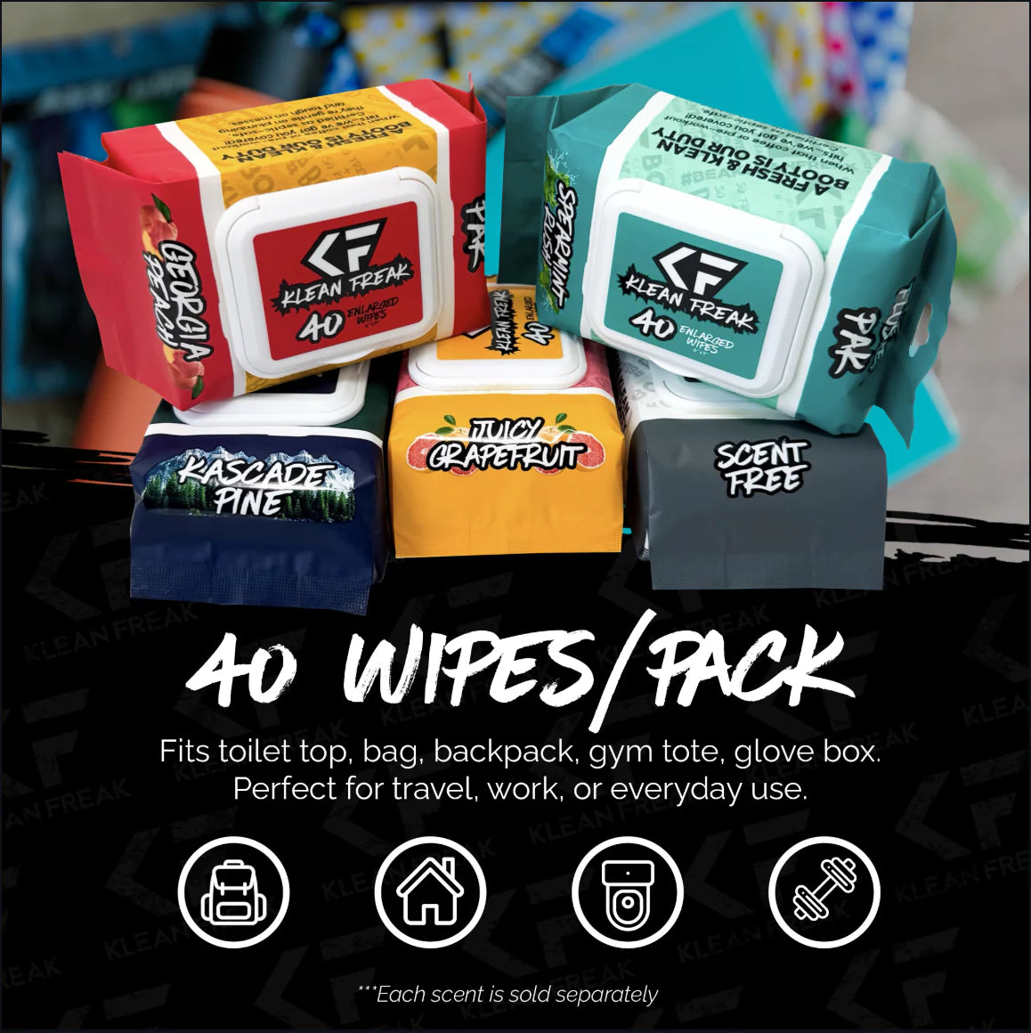 The Flusher 40 Pak – 3 Pak Box