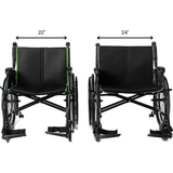 Feather Heavy Duty 15 lbs. Extra Wide Featherweight Wheelchair