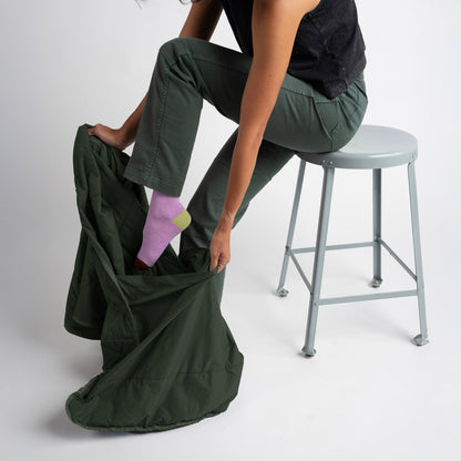 Layover™ XL Travel Blanket - Packable & Puffy | Spruce