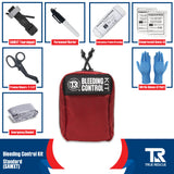 Bleeding Control Kit x2 With Wall Mount