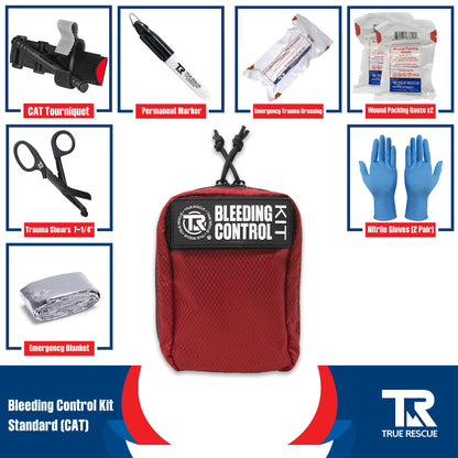 Bleeding Control Kit by True Rescue