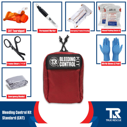 Bleeding Control Kit by True Rescue