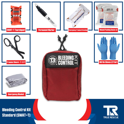 Bleeding Control Kit by True Rescue