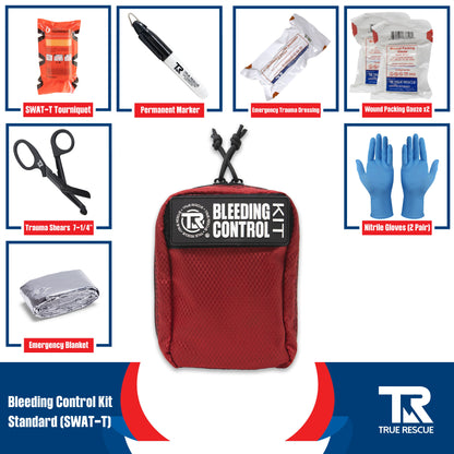 Bleeding Control Kit by True Rescue