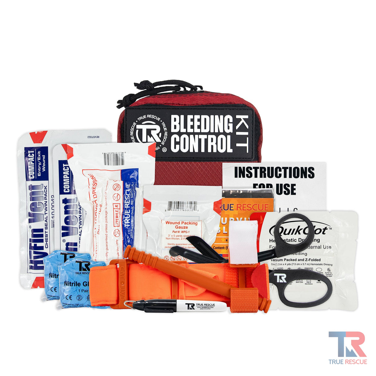 Bleeding Control Kit by True Rescue