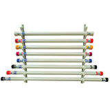 MJM International TRWB-RACK Therapy Rehab Weighted Bars, wall mount storage rack