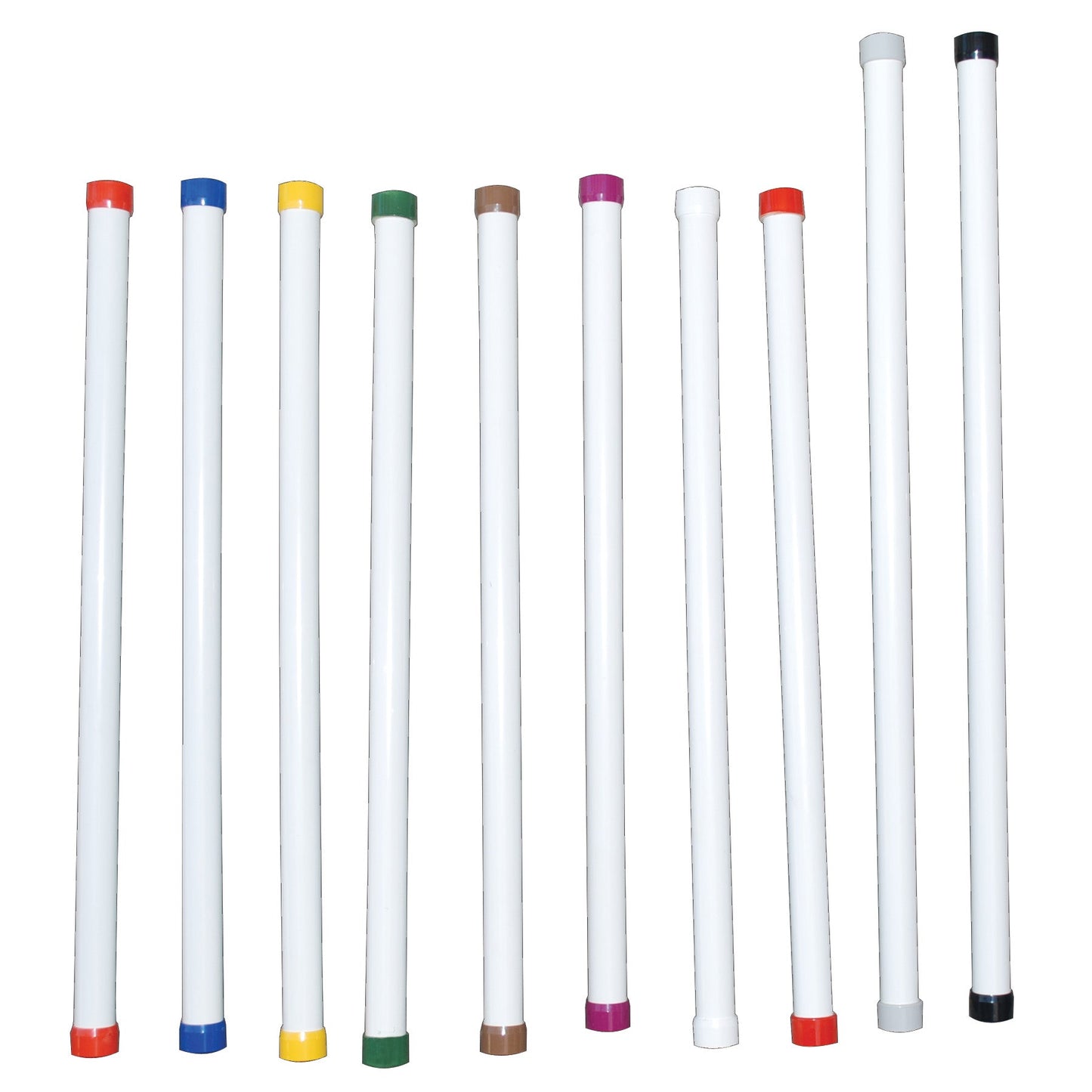 MJM International TRWB-Y-36 Therapy Rehab Weighted Bars, YELLOW 4 LBS 36" length