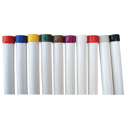 MJM International TRWB-Y-36 Therapy Rehab Weighted Bars, YELLOW 4 LBS 36" length