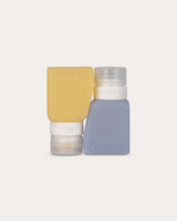 Travel Bottles For Liquids 3oz (89 ml) (Two Pack) | Honey & Glacier
