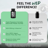 Wild Tri-Mag – Triple Magnesium Complex for Sleep w/L Theanine