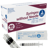 Dynarex Syringe without Needle - Non Toxic - Luer Lock