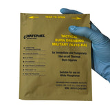 Water Jel Military Sterile Burn Dressing, HA - 4" x 4" (60 Dressings/Case)