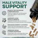 Wild Man Herbal Stack – Male Hormone Balance & Performance