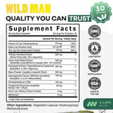 Wild Man Herbal Stack – Male Hormone Balance & Performance