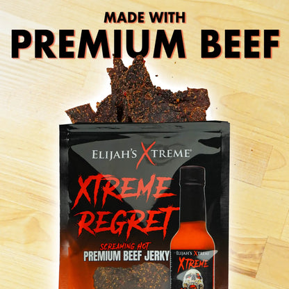 Xtreme Regret Spicy Beef Jerky - 6 bags (1lb)
