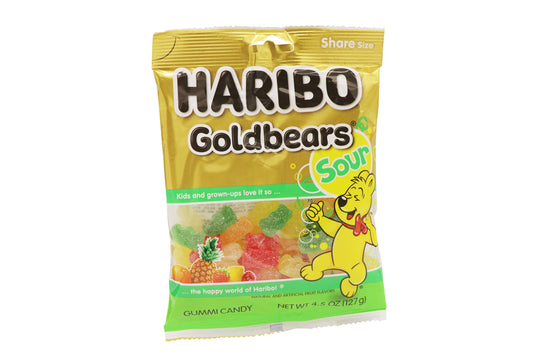 Haribo Sour Gold Bears, 4.5oz