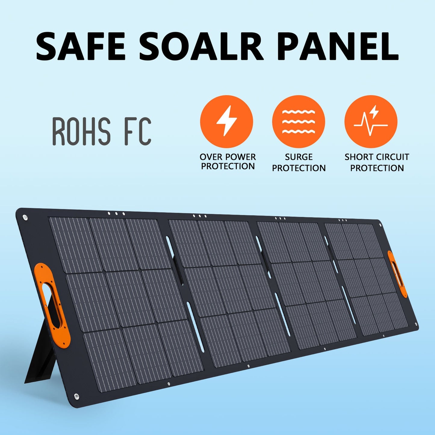 ALLWEI XY-200 200W Solar Panel for PPS1200 PPS2400