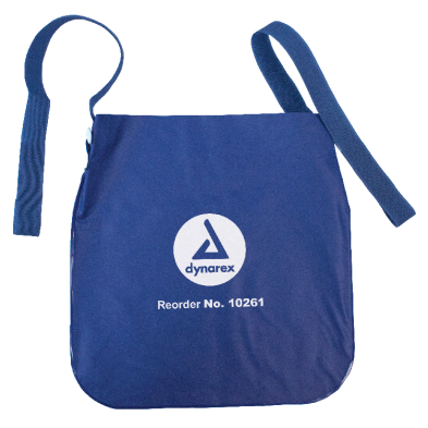 Dynarex Urinary Drainage Bag Holder, Light Blue/White, 50pc/cs (50 Count)