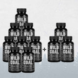 Activated Charcoal Capsules, 60 servings - Made from 100% Organic Coconuts