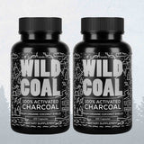 Activated Charcoal Capsules, 60 servings - Made from 100% Organic Coconuts
