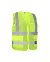 Kiwi High Visibility ANSI/ISEA 107-2020, Type R, Class 2 Dual Band Neon Safety Vest [R70300]