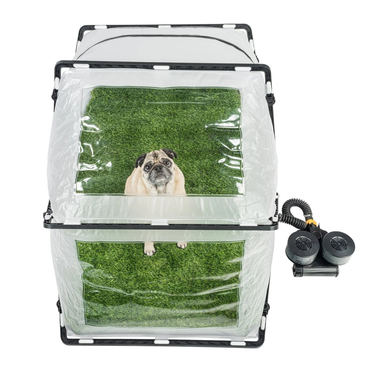 MIRA Safety First Breed Collapsible CBRN Animal Ark®/ Dog Gas Mask