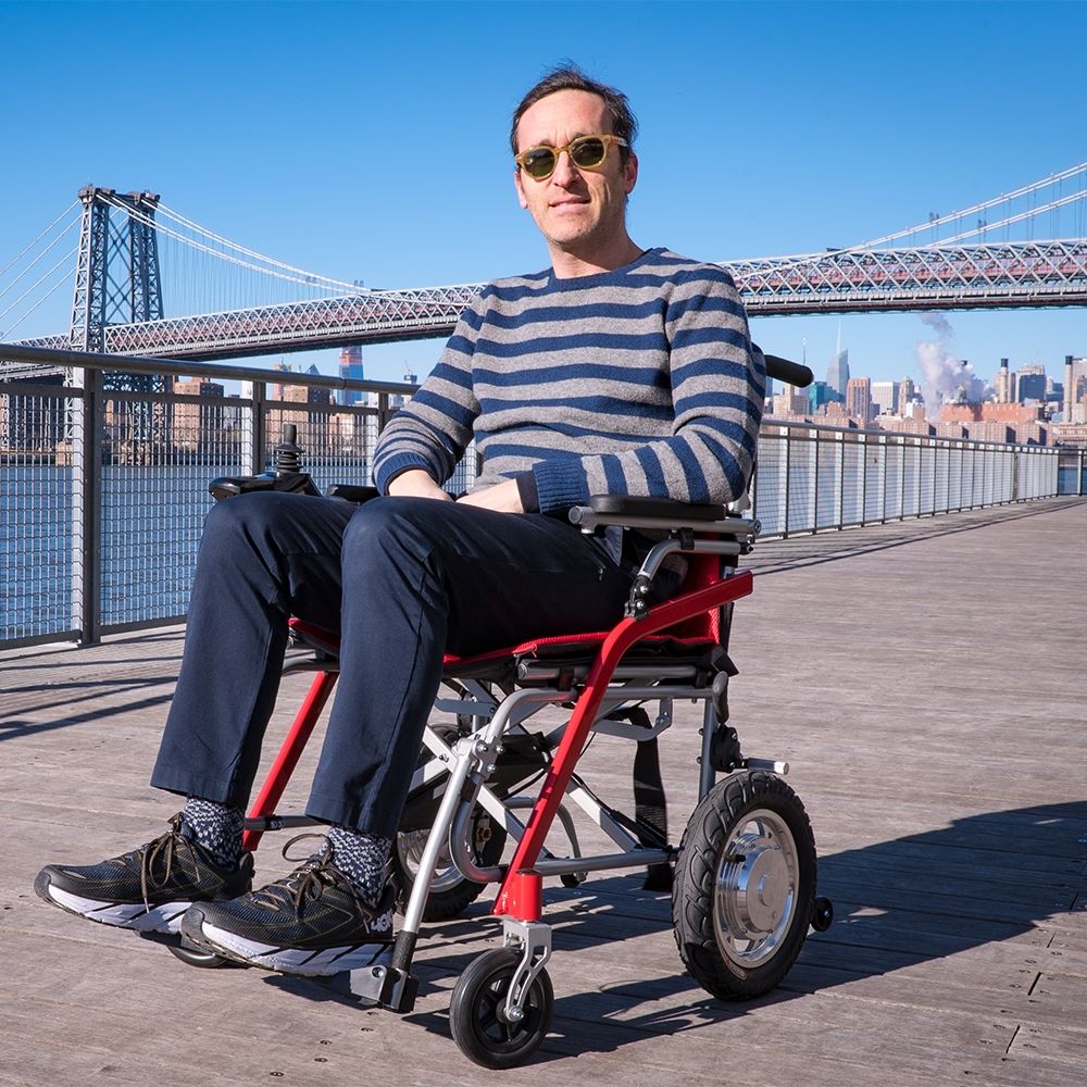 Model X 35 lbs Travel Power Chair by JYD