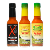 Mild & Hot Trio Hot Sauce Set