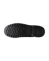 Elk Woods Black Tumbled Leather Zipped Work Boots [R84438]