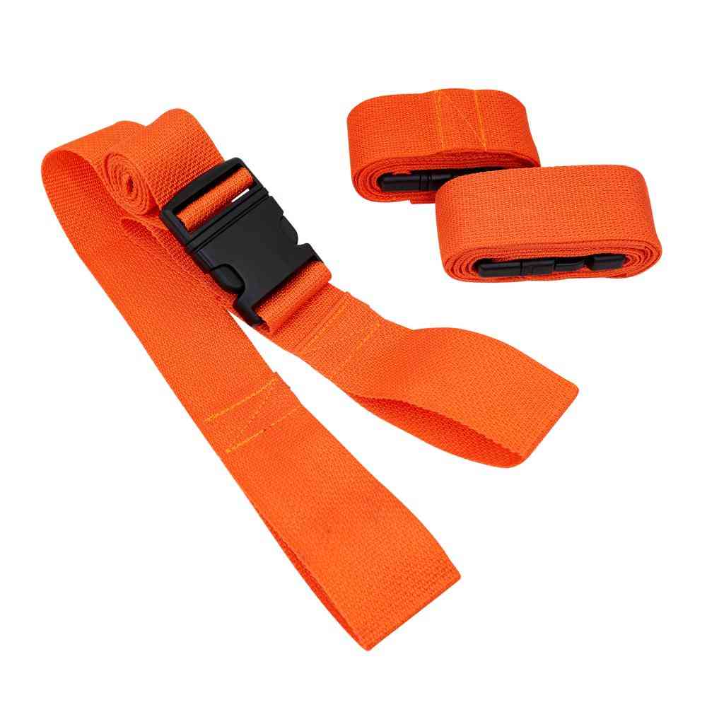 LINE2design Backboard Spine Board Straps Adjustable Strap 3PK - Orange