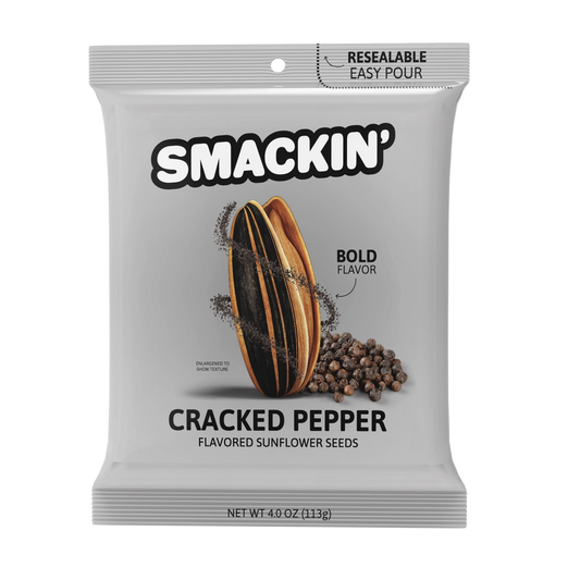 Smackin' Cracked Pepper Sunflower Seeds