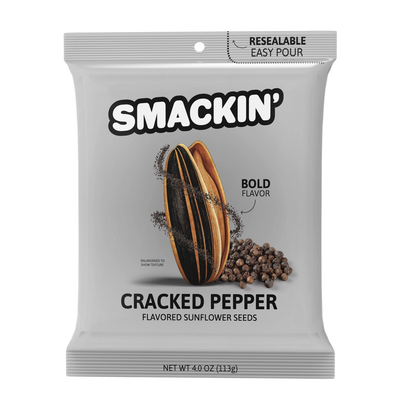 Smackin' Cracked Pepper Sunflower Seeds