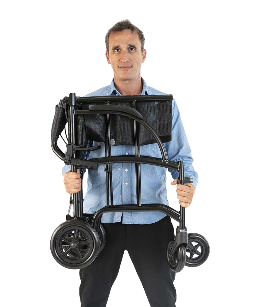 Feather Transport Travel Wheelchair - 13Lbs