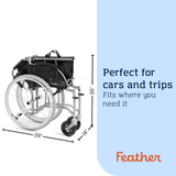 Featherweight® 13.5 lbs Wheelchair - Feather Chair™