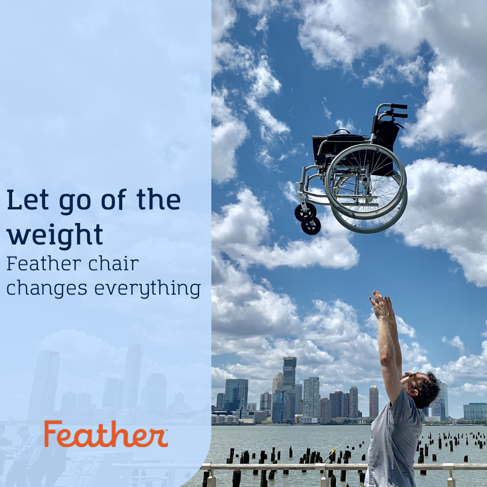 Featherweight® 13.5 lbs Wheelchair - Feather Chair™