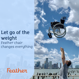 Featherweight® 13.5 lbs Wheelchair - Feather Chair™