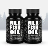 Wild Fish Oil Capsules, Omega-3 Blend, Sustainable, Pure, Third-Party Tested