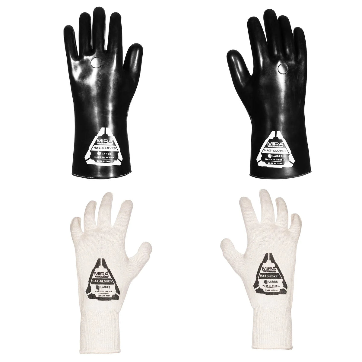 HAZ-GLOVES®: Butyl Rubber Gloves for Extended CBRN & Chemical Hazard Protection