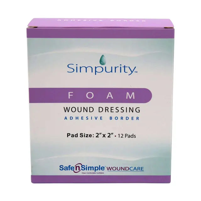 Safe N Simple Simpurity Foam with Adhesive Border (192 Count)