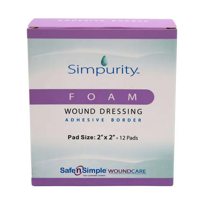 Safe N Simple Simpurity Foam with Adhesive Border (192 Count)