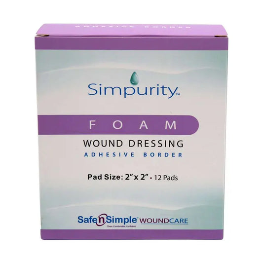 Safe N Simple Simpurity Foam with Adhesive Border (192 Count)